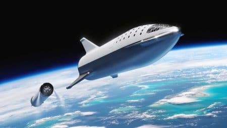 Илон Маск показал испытания теплозащитного экрана для межпланетного корабля SpaceX Starship [Видео]
