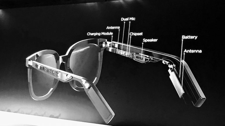 Huawei представила первые умные очки с динамиками, беспроводной зарядкой и защитой IP67
