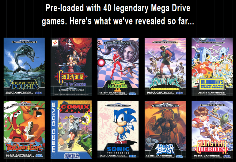 Ретро-консоль Sega Mega Drive Mini выйдет 19 сентября 2019 года с 40 предустановленными играми по цене порядка $80