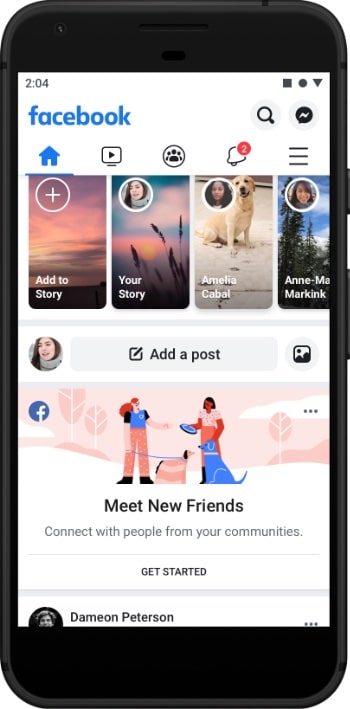 Новый дизайн Facebook: без синей плашки меню, с уклоном в белый цвет и с фокусом на группы
