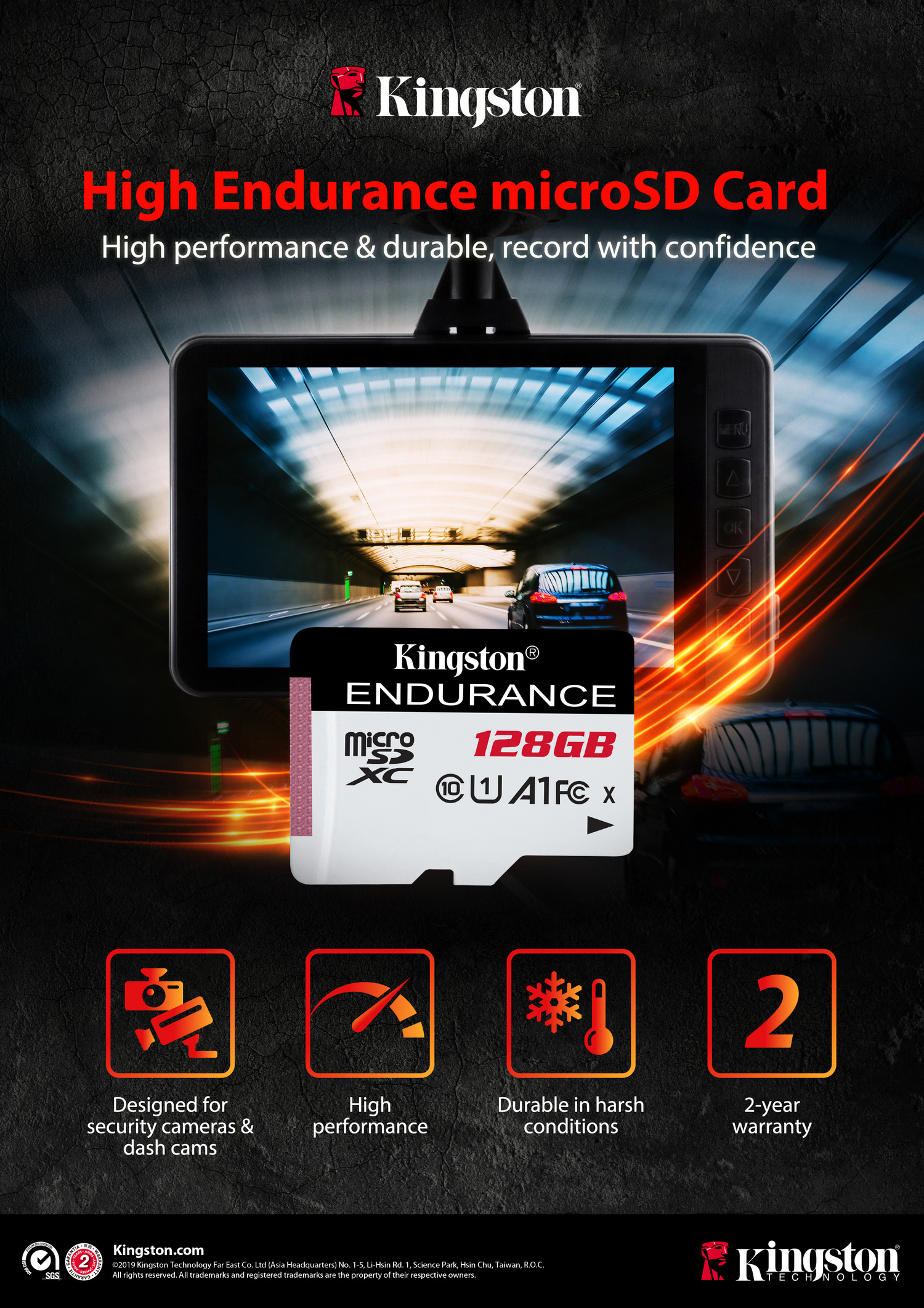 Kingston High Endurance - новая линейка карт памяти microSD "высокой ...