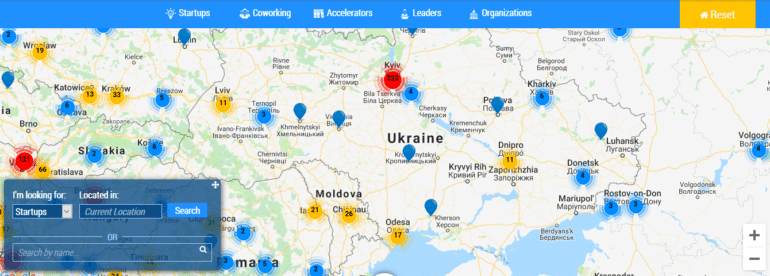 Киев поднялся на 34 место в глобальном рейтинге лучших стартап-городов мира (Украина в целом заняла 31 место)