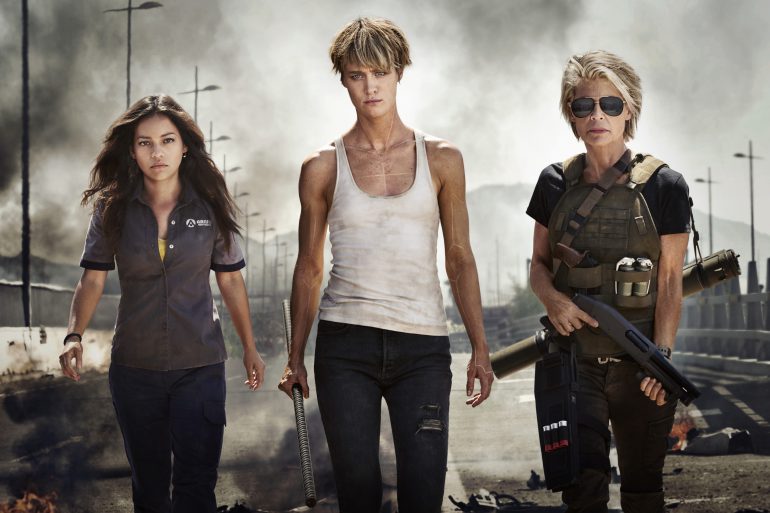 Paramount Pictures опубликовала свежие фотографии героев фильма Terminator: Dark Fate / "Терминатор: Темная судьба", премьера состоится 1 ноября 2019 года