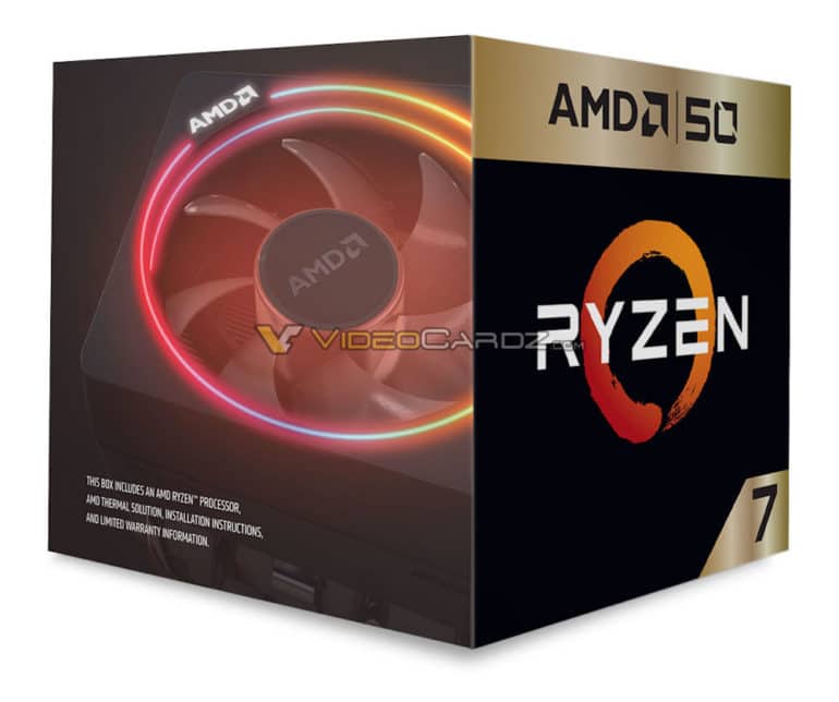 Юбилейный процессор AMD Ryzen 7 2700X 50th Anniversary Edition получил подпись Лизы Су на крышке