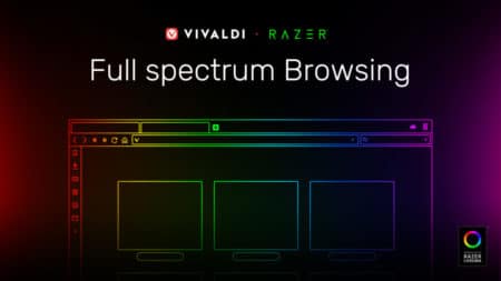 Браузер Vivaldi 2.5 получил первую в своём роде интеграцию с подсветкой Razer Chroma