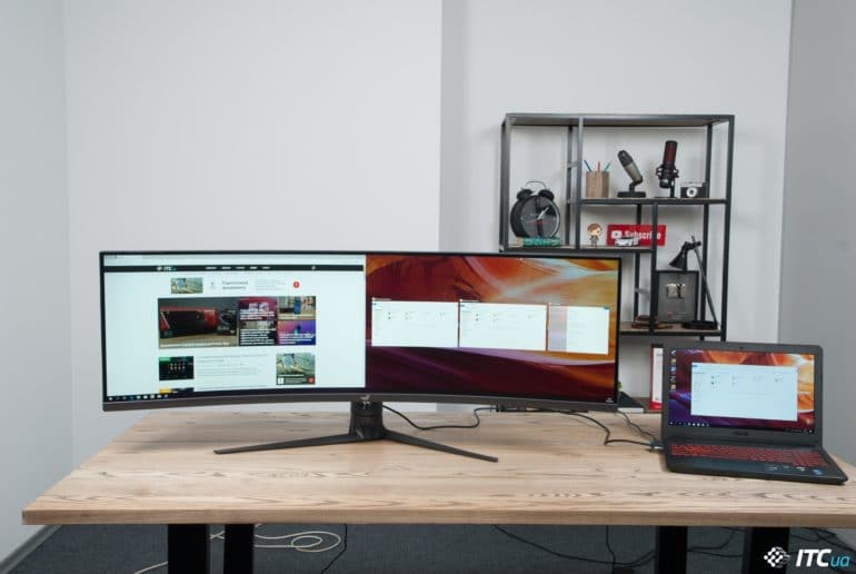 Review of the 49-inch monitor ASUS ROG Strix XG49VQ