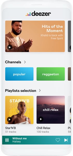 Музыкальный сервис Deezer обновил логотип и дизайн приложения