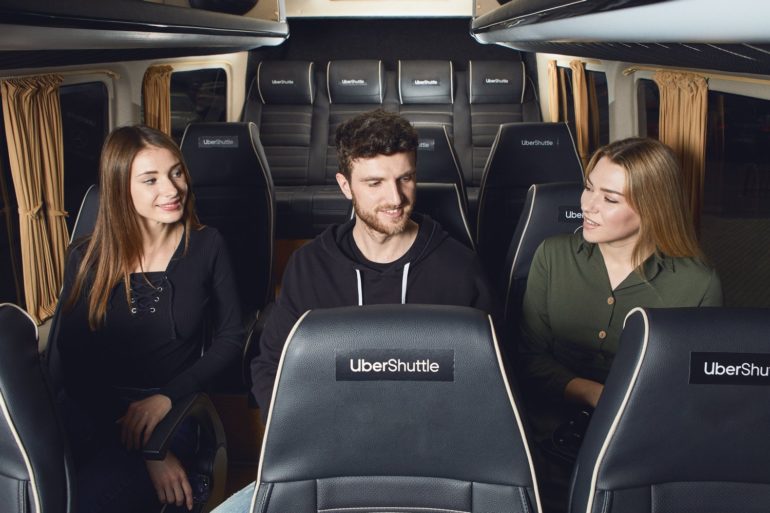 "Убер-Маршрутка": В Киеве запустили сервис совместных поездок Uber Shuttle, поездки стоят от 15 грн до 30 грн
