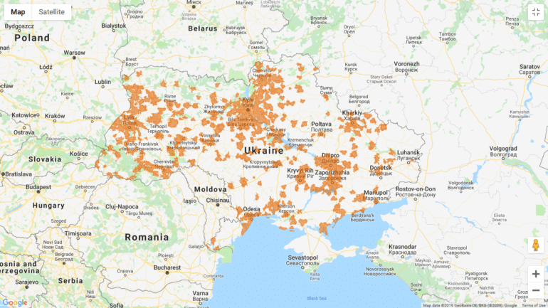 Киевстар и Vodafone в очередной раз расширили 4G-покрытие в Украине