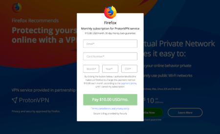 Mozilla хочет внедрить в Firefox платный сервис подписки для доступа к «премиальным» функциям, но сам браузер останется бесплатным