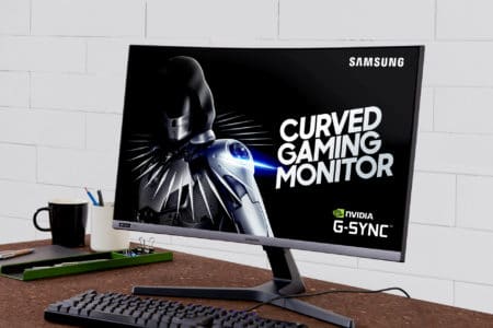 Samsung анонсировала изогнутый игровой монитор CRG5 с поддержкой G-Sync по цене $400