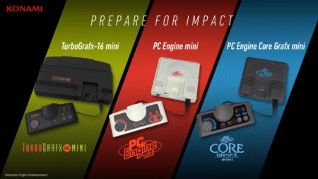 Konami анонсировала три версии ретро-консоли PC Engine Mini для Японии, США и Европы [видео]