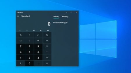 Калькулятор Windows 10 перенесли на Android, iOS и Web