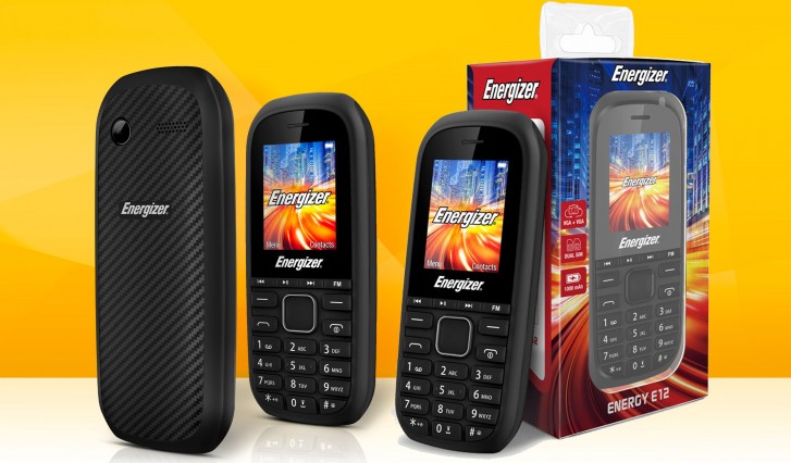 Мобильный телефон Energizer E12 всего за €12: две SIM-кары, две камеры, слот microSD и мультимедийные кнопки
