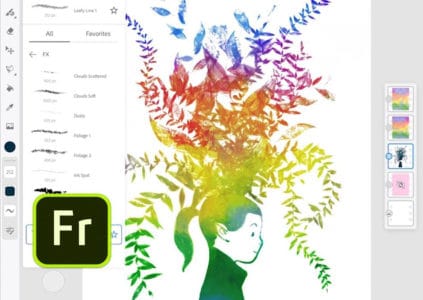 Fresco – новое приложение Adobe для рисования на iPad