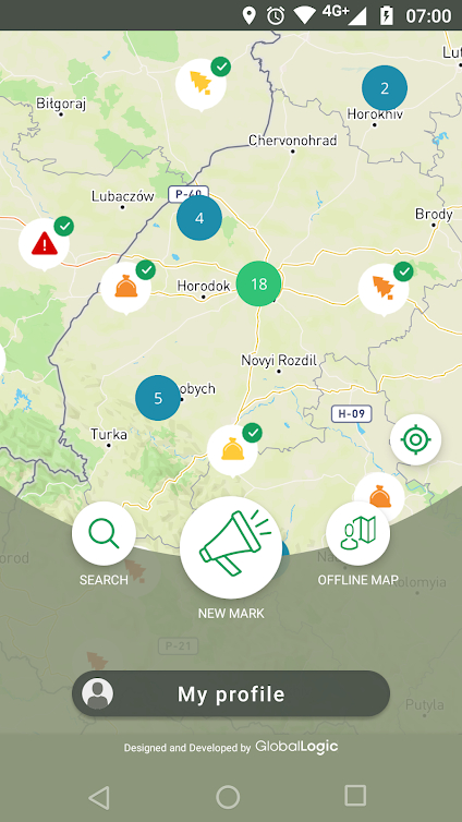 «Сделаем Карпаты снова чистыми»: разработчики львовского офиса GlobalLogic представили экологическое приложение EcoHike