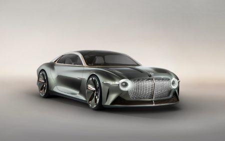 В честь 100-летия бренда британцы представили концепт электромобиля Bentley EXP 100 GT с разгоном до сотни за 2,5 секунды и запасом хода 700 км
