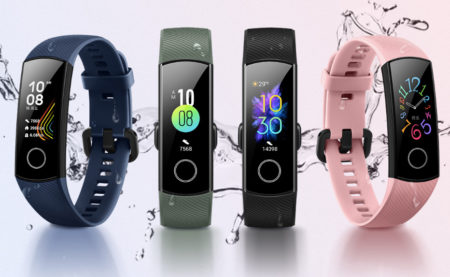 Фитнес-браслет Honor Band 5 представлен официально — цветной экран, сенсор уровня кислорода в крови, 14 дней автономности и NFC-версия по цене $28/$31