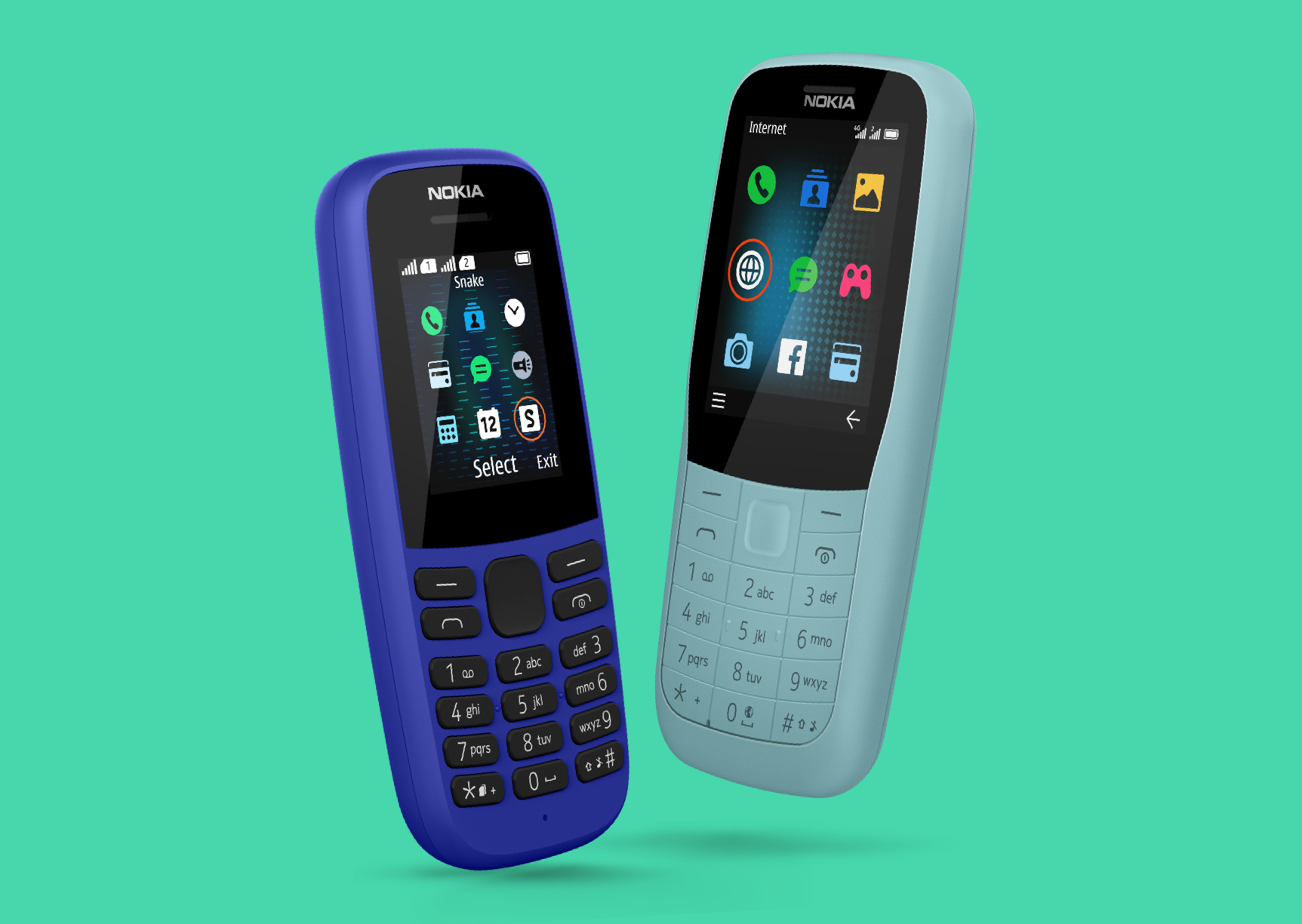HMD Global представила мобильные телефоны Nokia 220 4G и Nokia 105