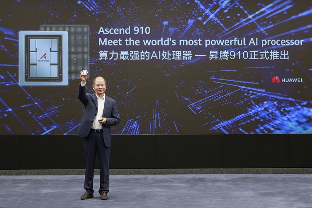Huawei представила ИИ-процессор Ascend 910 c производительностью до 512 TFLOPS и фреймворк для разработки ИИ-приложений Mindspore