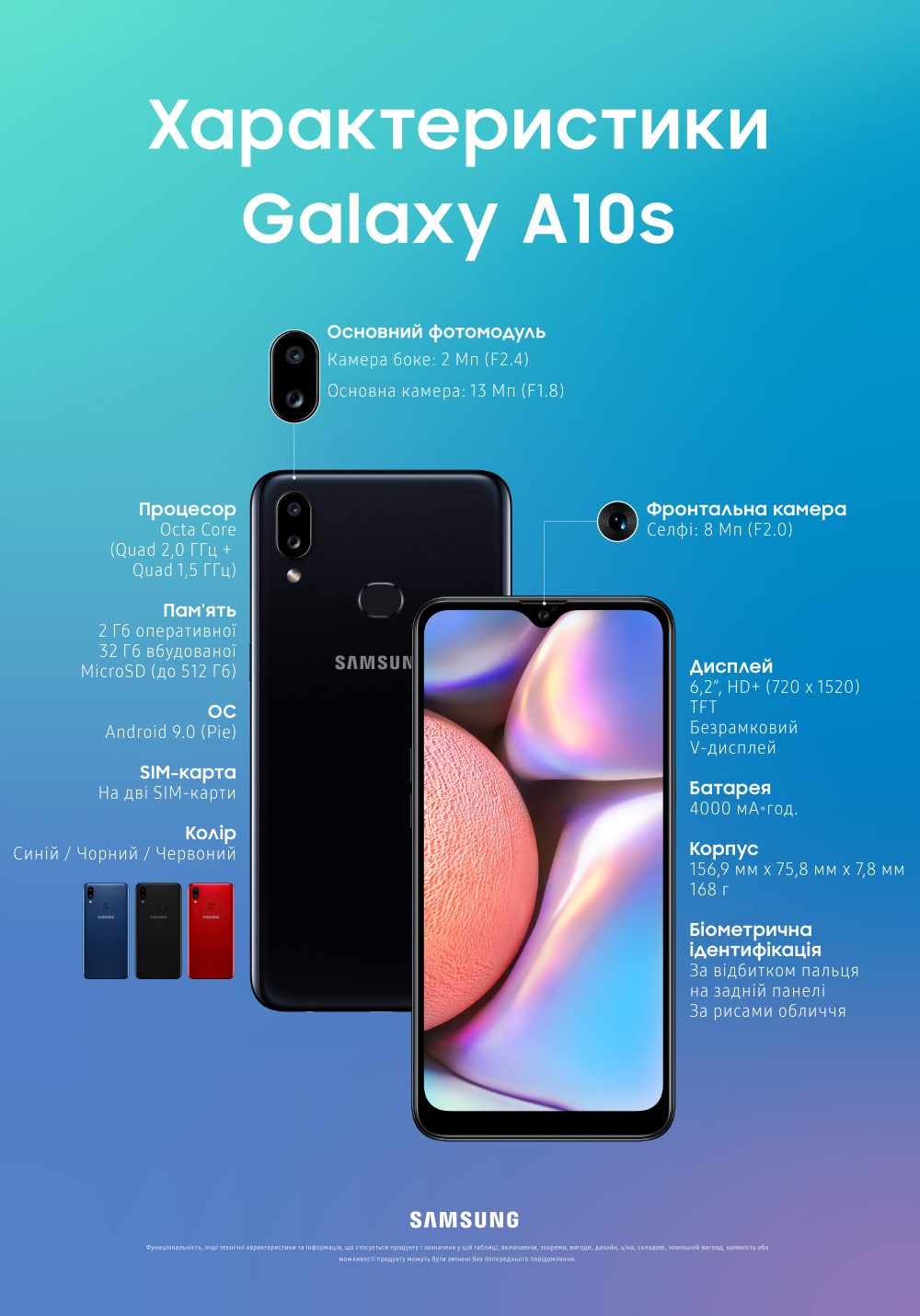 Раньше остального мира. Улучшенный бюджетник Samsung Galaxy A10s выходит в Украине по цене 3 999 грн