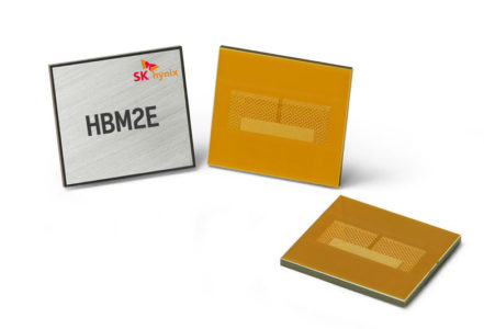 SK Hynix сообщила о разработке памяти HBM2E с пропускной способностью 460 ГБ/с