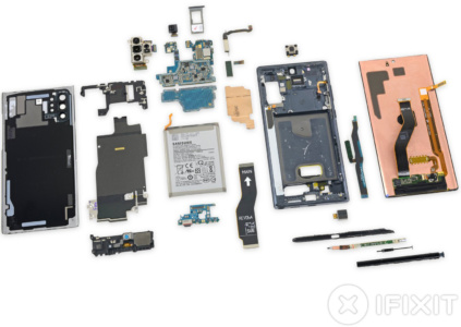 iFixit оценили ремонтопригодность смартфона Samsung Galaxy Note 10+ 5G на «троечку»