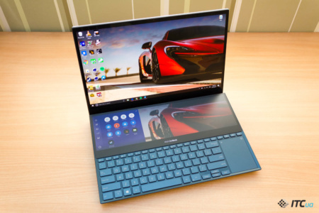 От 78 999 грн. Ноутбук ASUS ZenBook Pro Duo (UX581GV) с двумя дисплеями начал продаваться в Украине