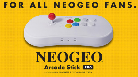 Японская компания SNK представила ретро-консоль Neo Geo Arcade Stick Pro в виде геймпада с 20 предустановленными играми