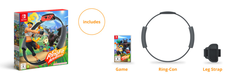 Nintendo представила фитнес-игру и аксессуары Ring Fit Adventure для консоли Switch, продажи стартуют 18 октября по цене $80 [видео]