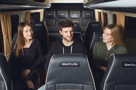 Uber Shuttle запустил в Киеве шестой по счету маршрут «Борщаговка — Центр»