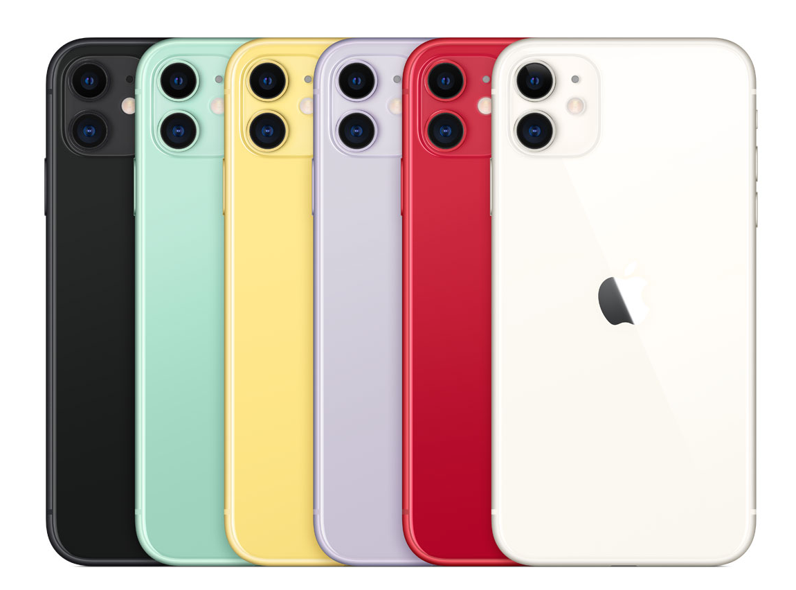 iPhone 11 цвета