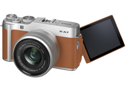Беззеркальная камера начального уровня Fujifilm X-A7 получила улучшенный сенсор, доработанный автофокус и запись видео 4K/30p