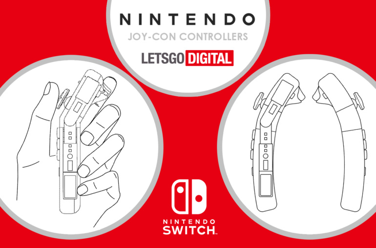 Nintendo запатентовала "гибкие" контроллеры Joy-Con для консоли Switch, которые можно изогнуть для большей эргономичности