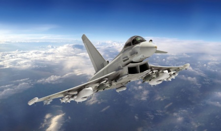 Итальянцы собираются разработать систему запуска малых спутников с помощью истребителей Eurofighter Typhoon