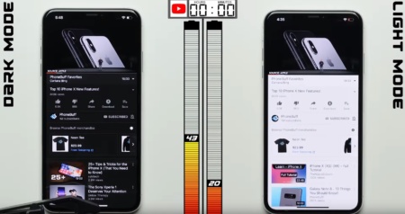 Эксперимент: на iPhone 11 Pro Max темная тема позволяет существенно экономить заряд батареи