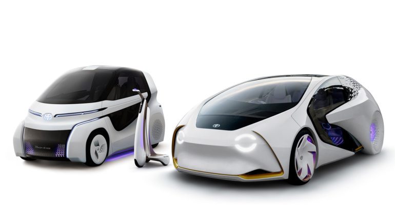 Toyota LQ - максимально футуристичный концепт автономного электромобиля со встроенным искусственным интеллектом "Yui"