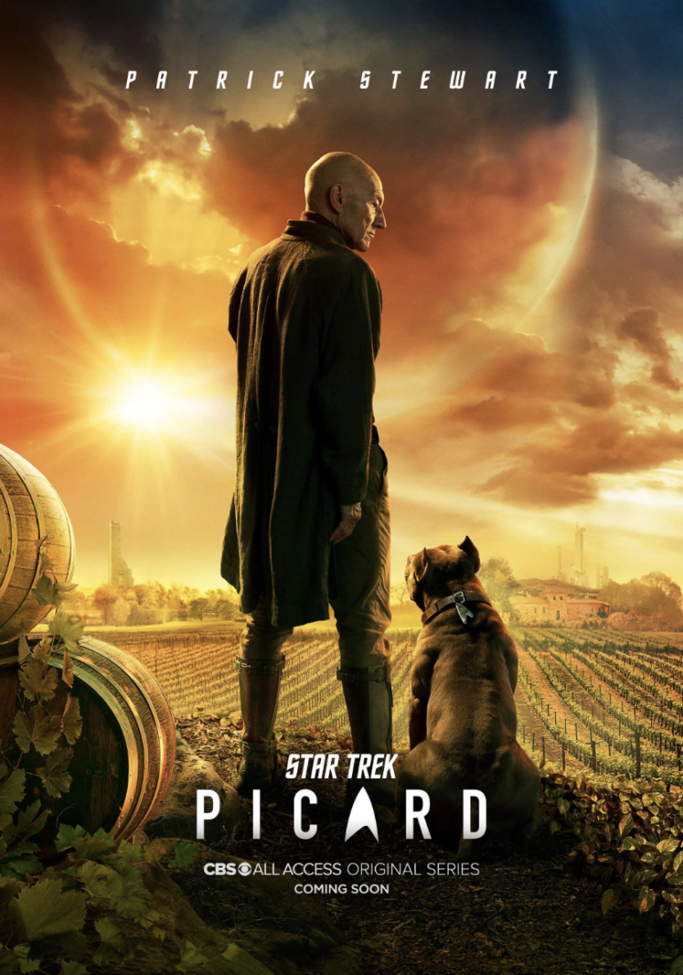 Вышел полноценный трейлер сериала Star Trek: Picard / «Звездный путь: Пикар» с Патриком Стюартом в главной роли, премьера состоится 23 января 2020 года