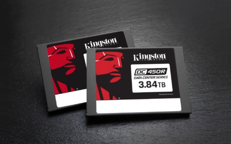 Компания Kingston Digital представила новый SSD-накопитель Kingston DC450R для центров обработки данных