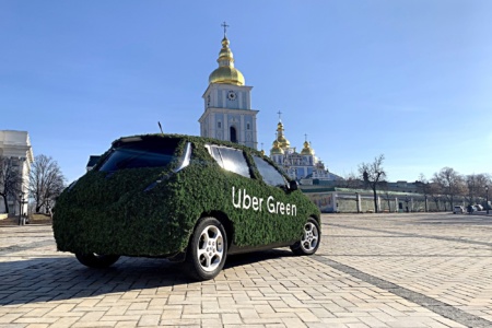 Электромобили на платформе Uber Green проехали более 8 млн километров в Киеве (самая длинная поездка превысила 100 км)