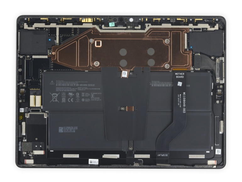 iFixit: Surface Pro X – один из самых хорошо приспособленных для ремонта планшетов