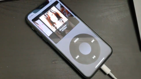 Дизайнер-энтузиаст разработал приложение, превращающее iPhone в классический iPod с Click Wheel и Cover Flow