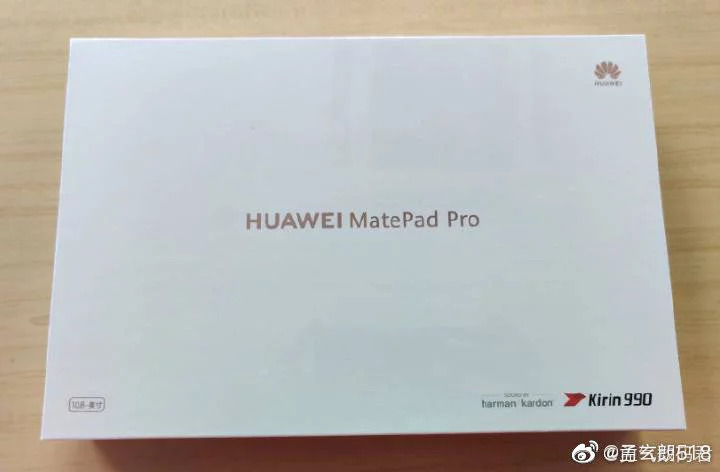 Фотографии и характеристики планшета Huawei MatePad Pro утекли в сеть накануне презентации