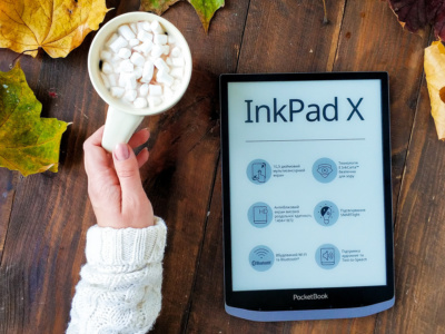 PocketBook представил два новых ридера: 10,3-дюймовый PocketBook InkPad X с поддержкой аудио и водозащищенный 7,8-дюймовый PocketBook InkPad 3 Pro
