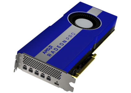 AMD анонсировала профессиональную видеокарту Radeon Pro W5700 на 7-нм GPU Navi 10