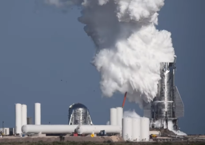 Прототип ракеты SpaceX Starship частично поврежден после взрыва на испытаниях
