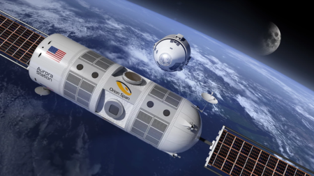 Орбитальный отель Aurora, разработанный космическим стартапом Orion Span, откроется в 2024. Но это неточно