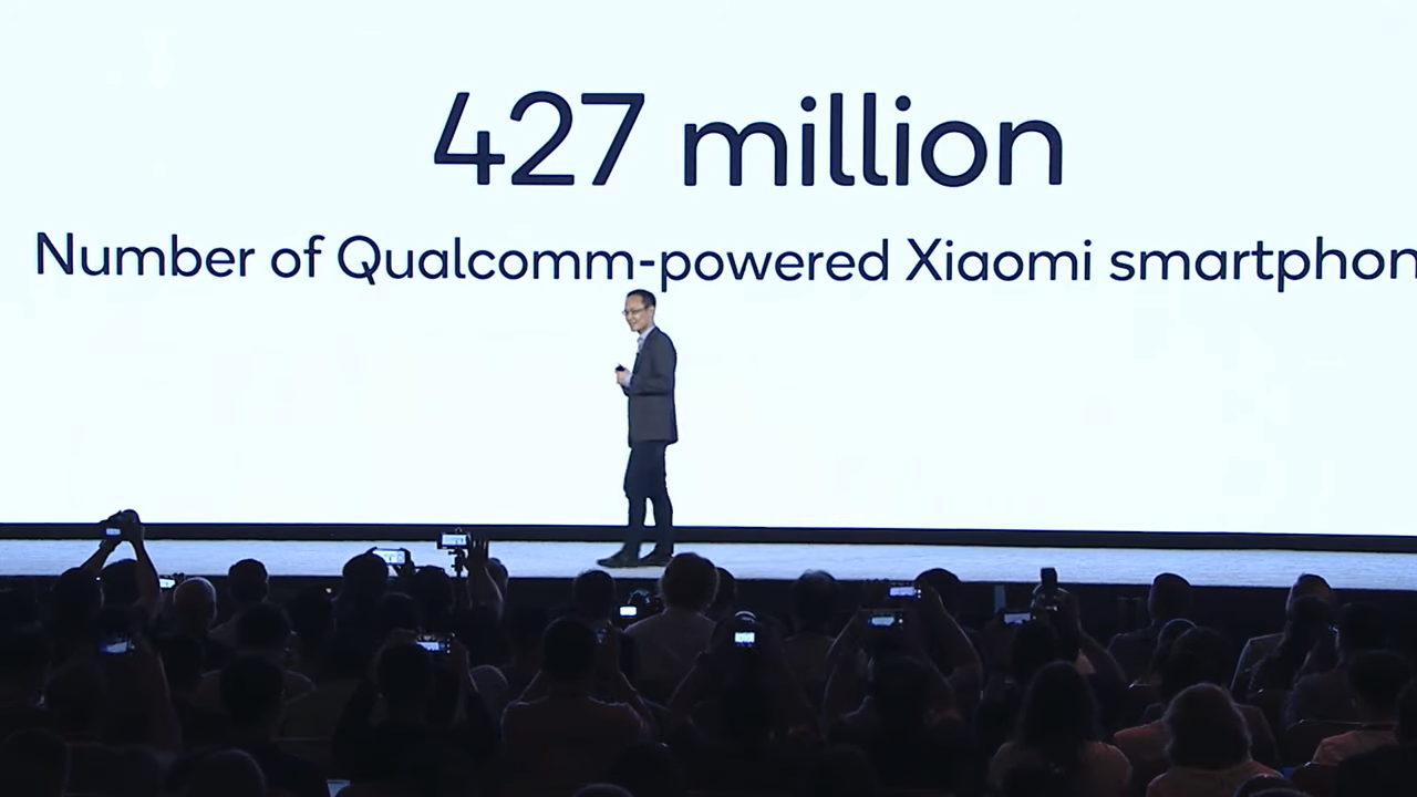 Глава Xiaomi анонсировал Xiaomi Mi 10 на SoC Snapdragon 865, рассказал о 427 млн выпущенных (за 8 лет) смартфонов с SoC Qualcomm и вспомнил о сгибаемом смартфоне