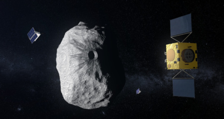 Миссия ESA Hera изучит, можно ли предотвратить столкновение астероида с Землей, изменив его орбиту