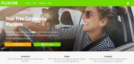 FlixBus запустил карпулинговую платформу для поиска автомобильных попутчиков FlixCar